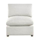 Annex Beige Armless Chair