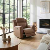 Hearth Brown Reclining Chair