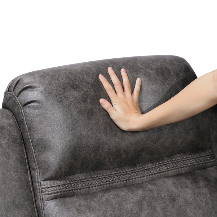 Hearth Gray Reclining Chair