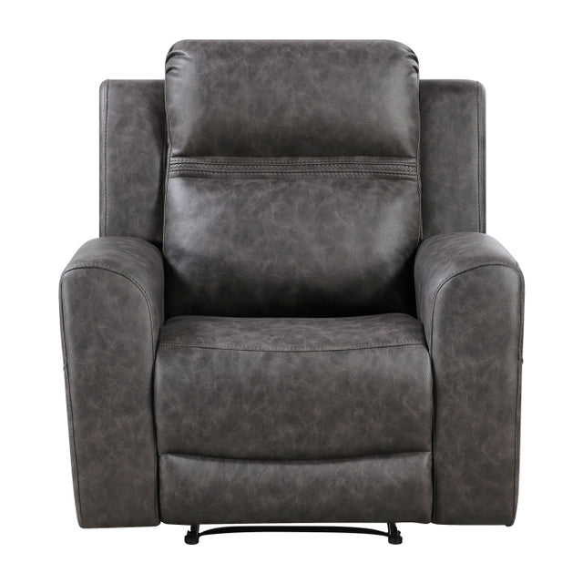 Hearth Gray Reclining Chair