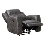 Hearth Gray Reclining Chair