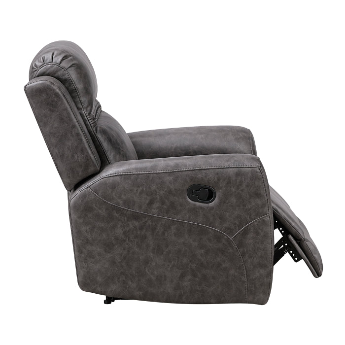 Hearth Gray Reclining Chair