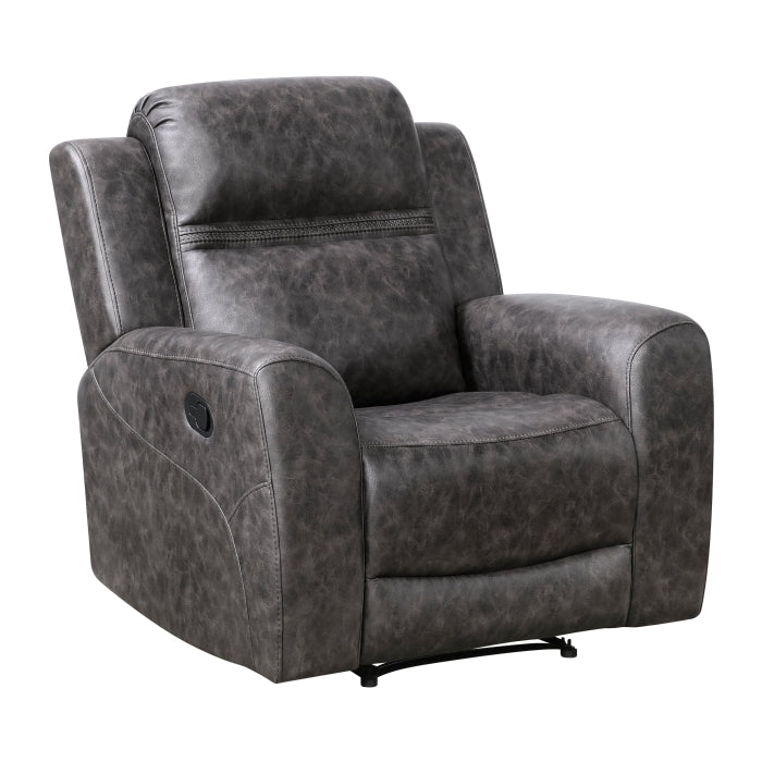 Hearth Gray Reclining Chair