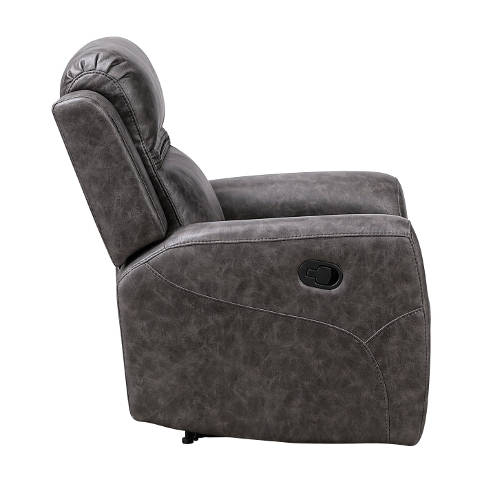Hearth Gray Reclining Chair