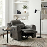 Hearth Gray Reclining Chair