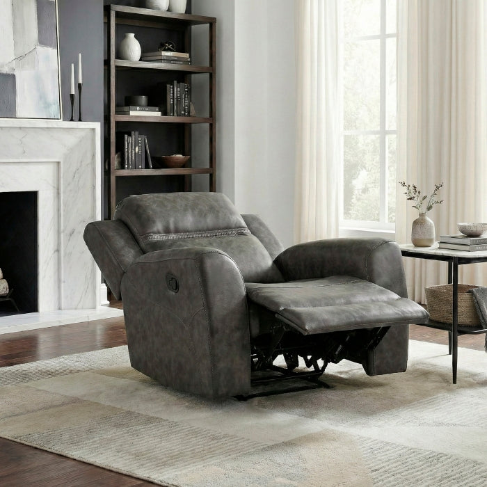 Hearth Gray Reclining Chair