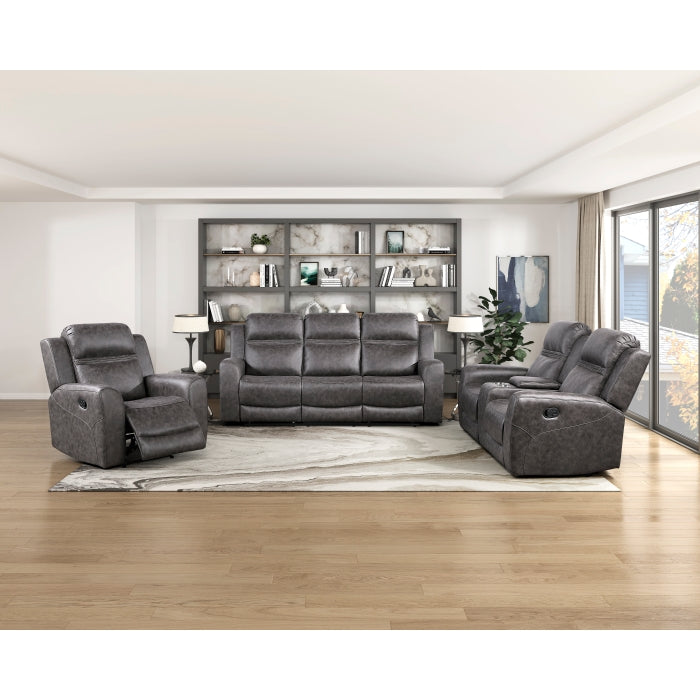 Hearth Gray Reclining Chair