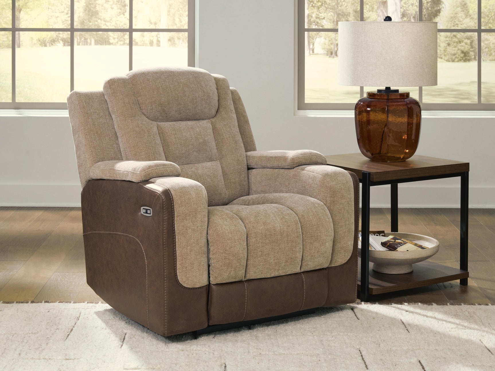 Mixed Motion Brownstone Power Recliner (Online Special Price)