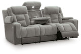 Mixed Motion Shadow Power Reclining Sofa (Online Special Price)
