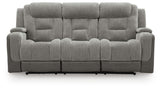 Mixed Motion Shadow Power Reclining Sofa (Online Special Price)