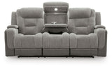 Mixed Motion Shadow Power Reclining Sofa (Online Special Price)