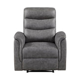Metric Gray Reclining Chair