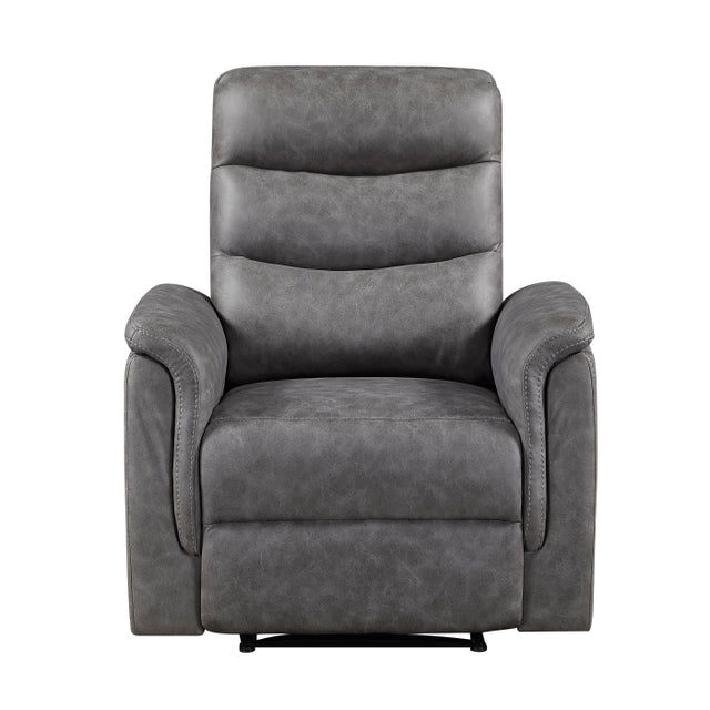 Metric Gray Reclining Chair