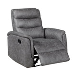 Metric Gray Reclining Chair