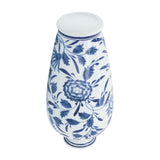 Ortonville Blue/White Ceramic Chinoiserie Vase