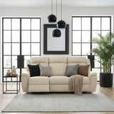 Nest Beige Double Reclining Sofa
