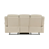Nest Beige Double Reclining Sofa