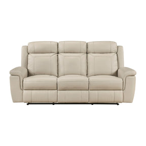 Nest Brown Double Reclining Sofa