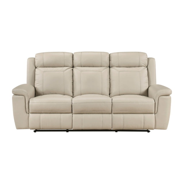 Nest Brown Double Reclining Sofa