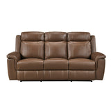Nest White Double Reclining Sofa