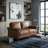 Heritage Brown Loveseat