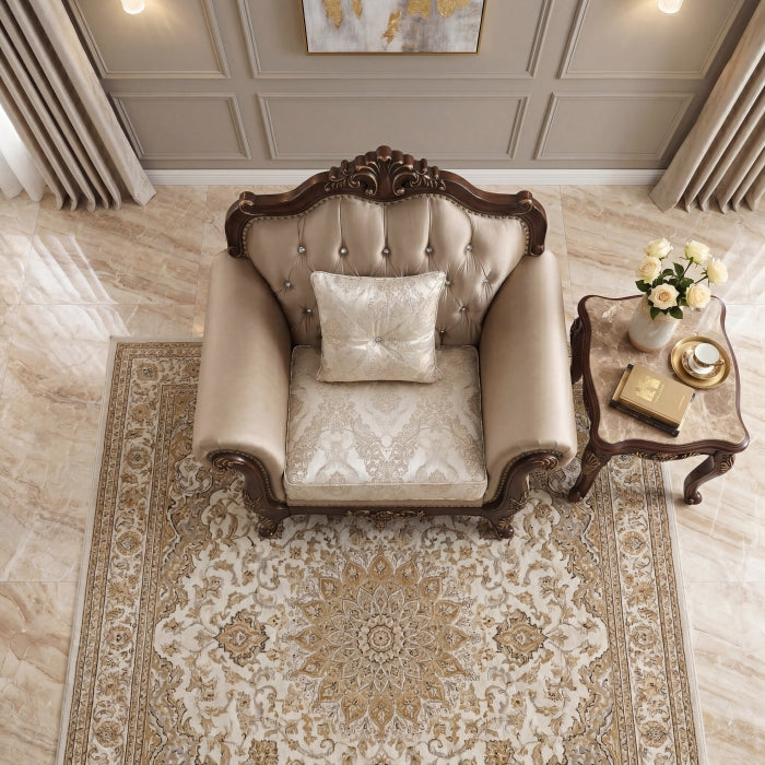 Regal White Chair