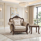 Regal White Chair