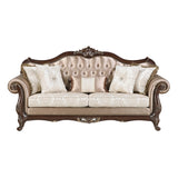 Regal White Sofa