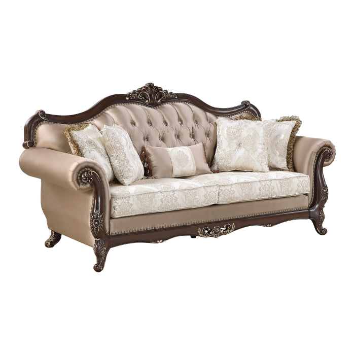Regal White Sofa