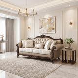 Regal White Sofa