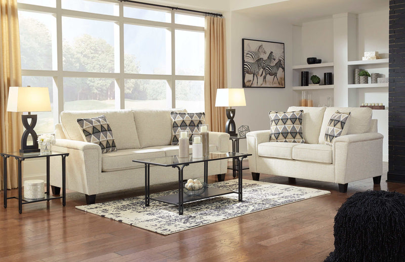 Abinger Natural Living Room Set / 2pc - Ornate Home