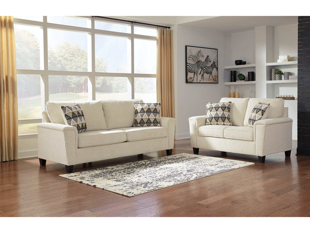 Abinger Natural Living Room Set / 2pc - Ornate Home