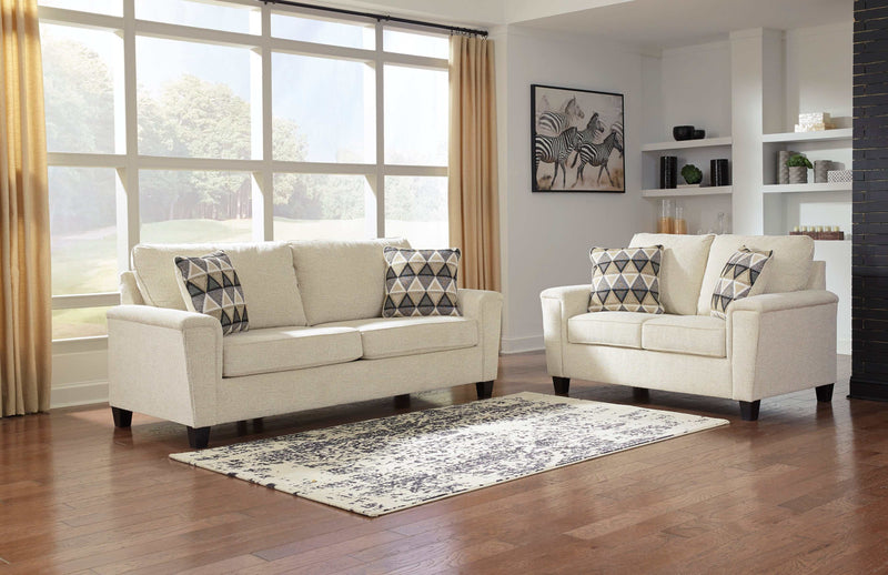 (Online Special Price) Abinger Natural Living Room Set / 2pc - Ornate Home