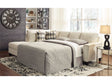 Abinger Natural 2-Piece Sleeper Sectional w/ Chaise - Ornate Home