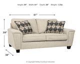 Abinger Queen Sofa Sleeper and Loveseat - Ornate Home