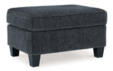 Abinger Smoke Ottoman - Ornate Home