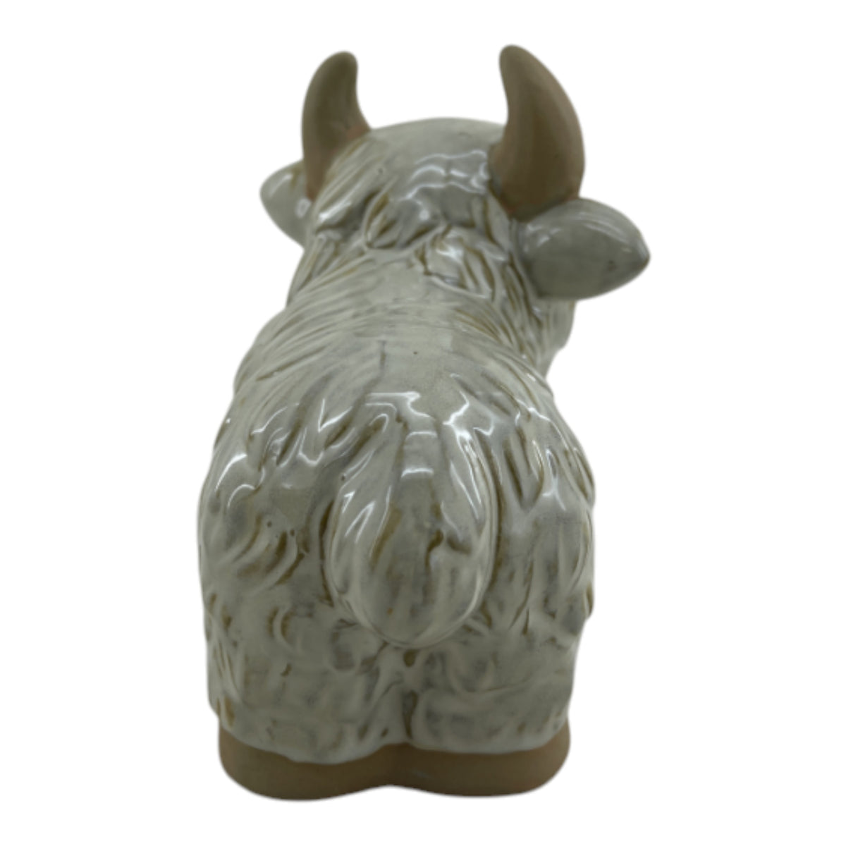 Schilling Tan Ceramic Highland Cow