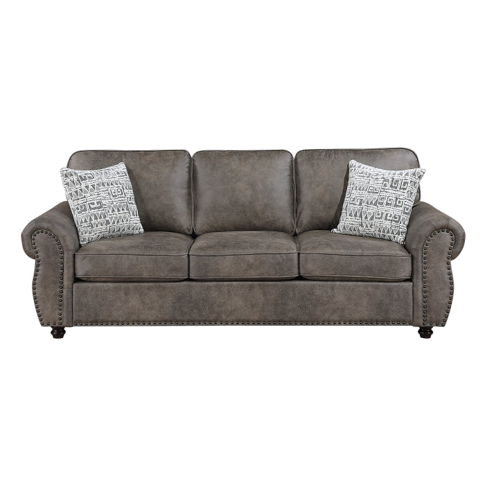Pinnacle Brown Sofa