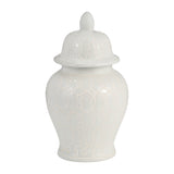 Shackelford Ivory Temple Jar - 16077EC