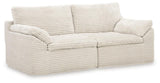 Fannin Ivory LAF/RAF Corner Chair (2/CN)