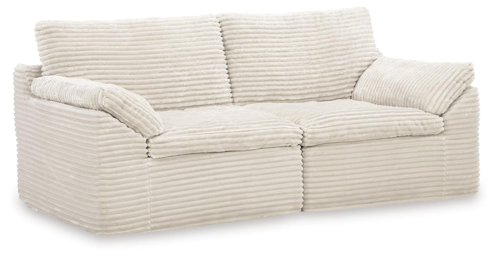 Canefield Ivory Left-Arm/Right-Arm Facing Corner Chair (Online Special Price)
