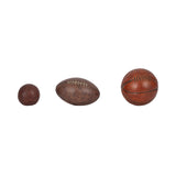 Coso Multicolor Sports Ball Objects (Set of 3)