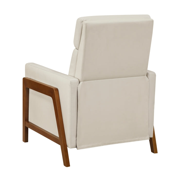 Verve Beige Push Back Reclining Chair