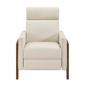Verve Beige Push Back Reclining Chair