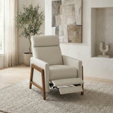 Verve Beige Push Back Reclining Chair