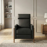 Verve Black Push Back Reclining Chair