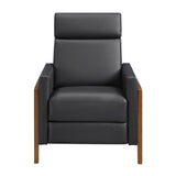 Verve Black Push Back Reclining Chair