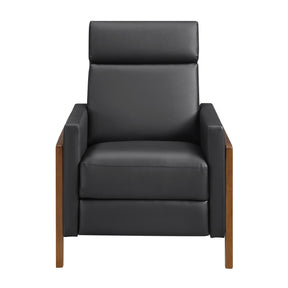 Verve Black Push Back Reclining Chair
