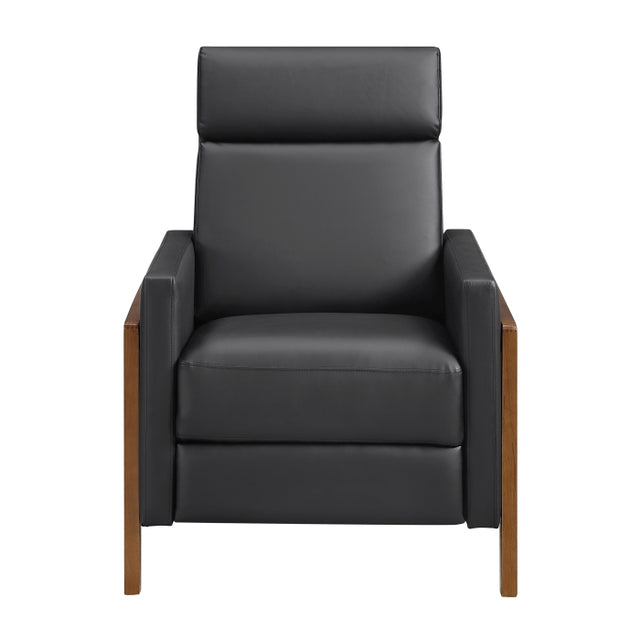 Verve Black Push Back Reclining Chair