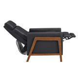 Verve Black Push Back Reclining Chair
